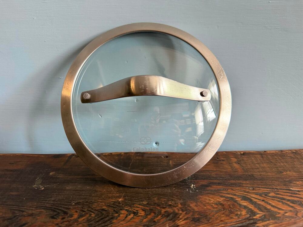 CALPHALON 7 1/4” Stainless Steel Glass Lid